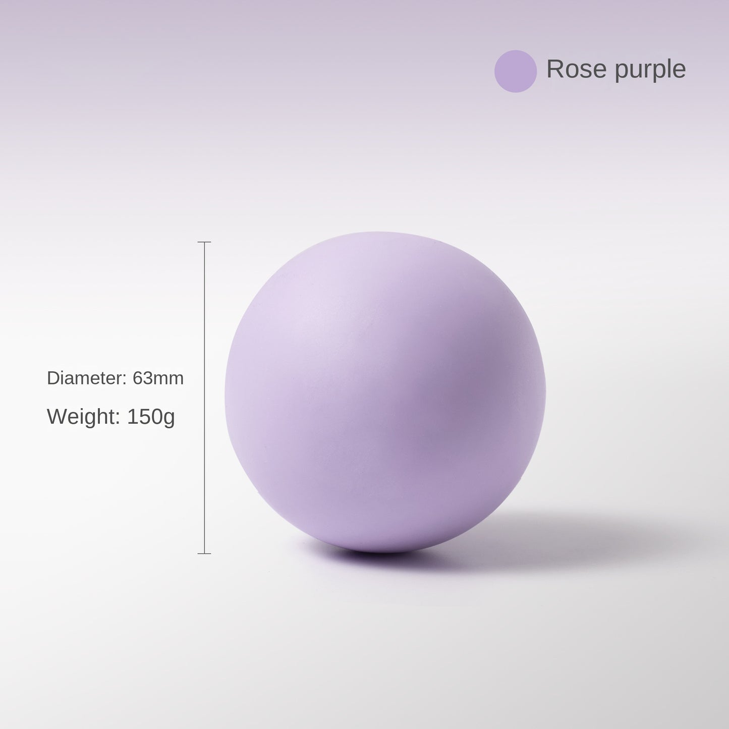 Silicone Yoga & Fascia Massage Ball – Pilates, Foot & Neck Relief