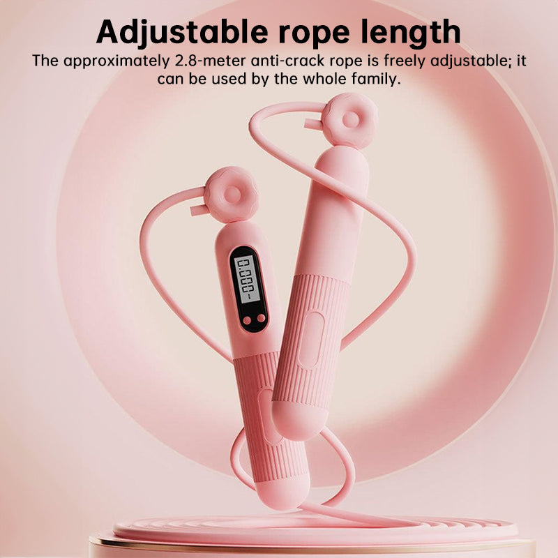 Smart Counting Jump Rope with LCD Display