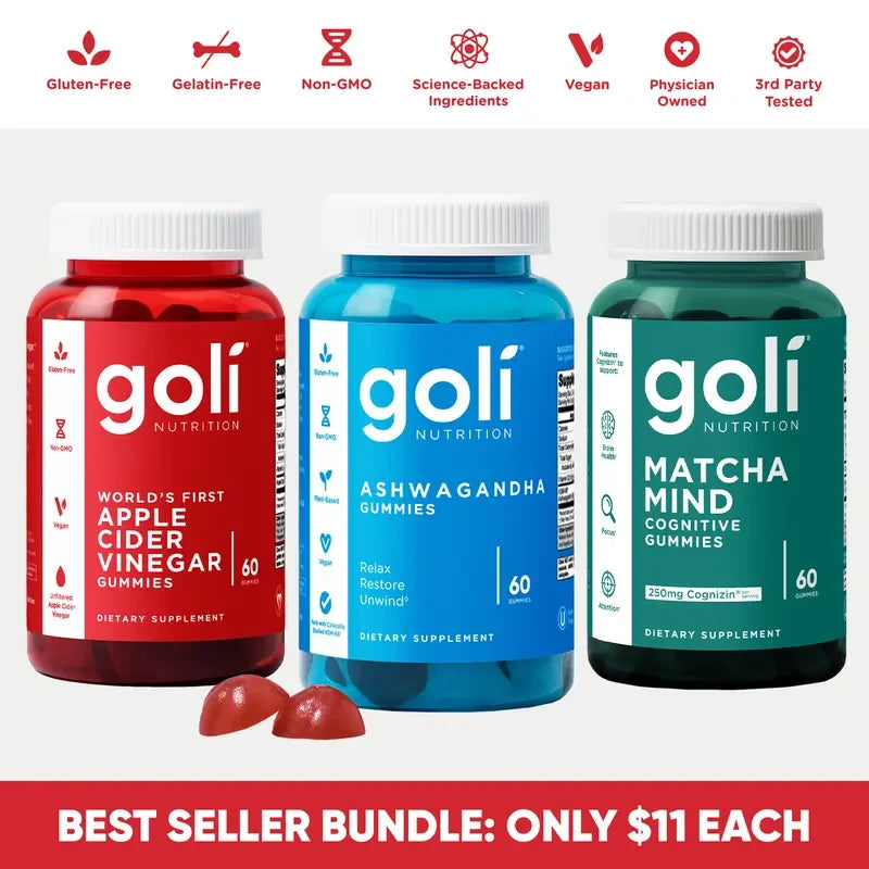 Goli Best Seller Supplement Bundle
