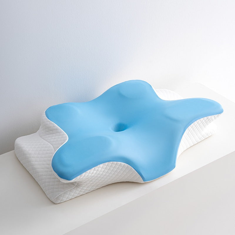 Cooling Memory Foam Pillow – Slow Rebound Viscoelastic Cushion