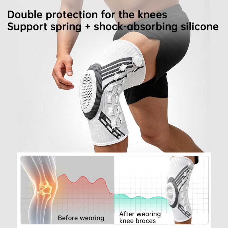 Adjustable Knob Knee Brace – Compression Support for Sports & Daily Use