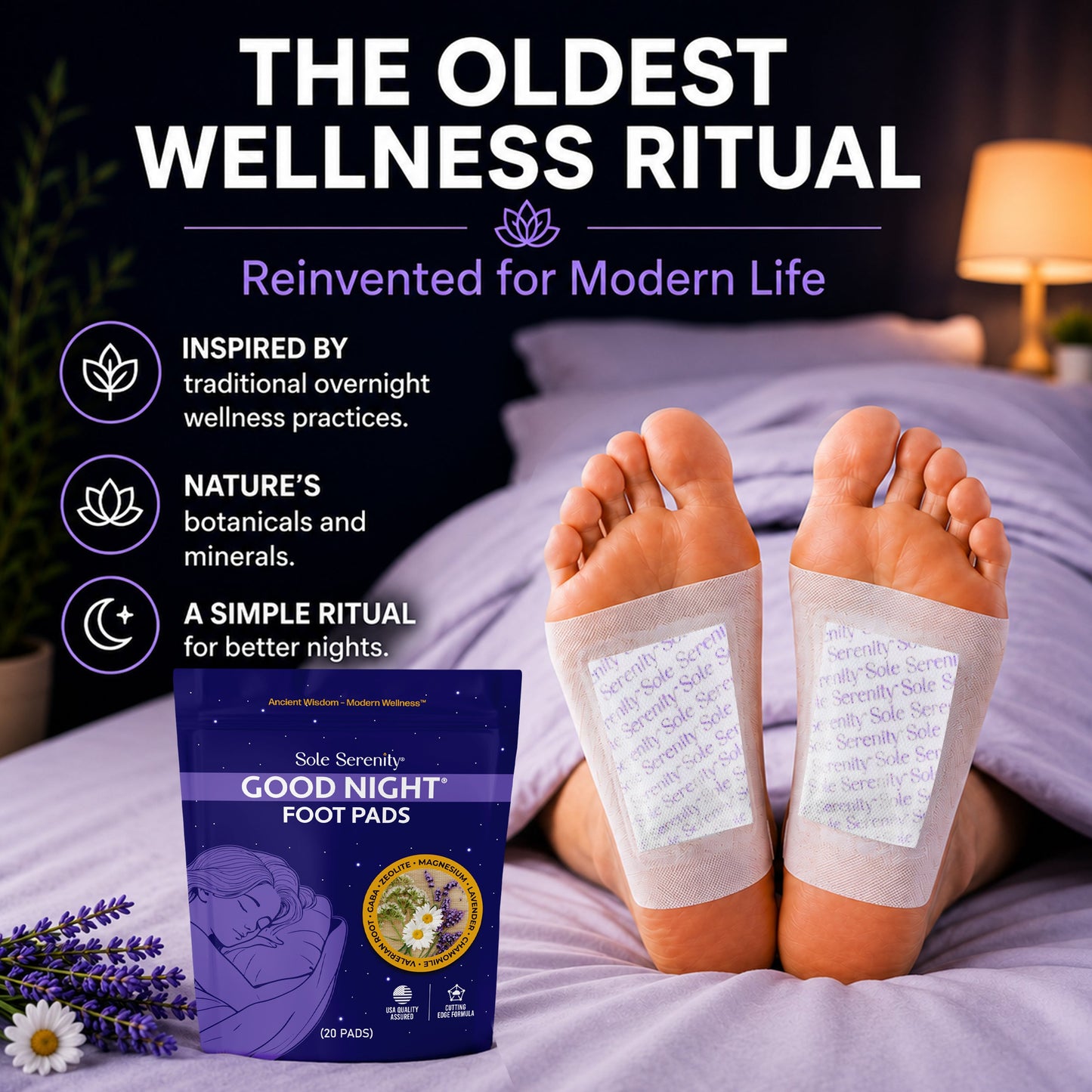 Good Night Sleep + Detox Foot Pads