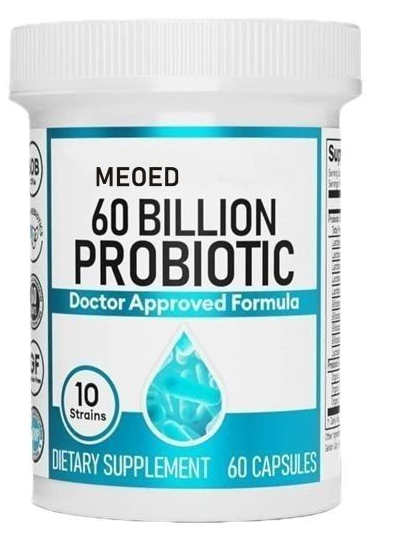 Gut Health Probiotic Capsules – 60 Count Daily Digestive Support