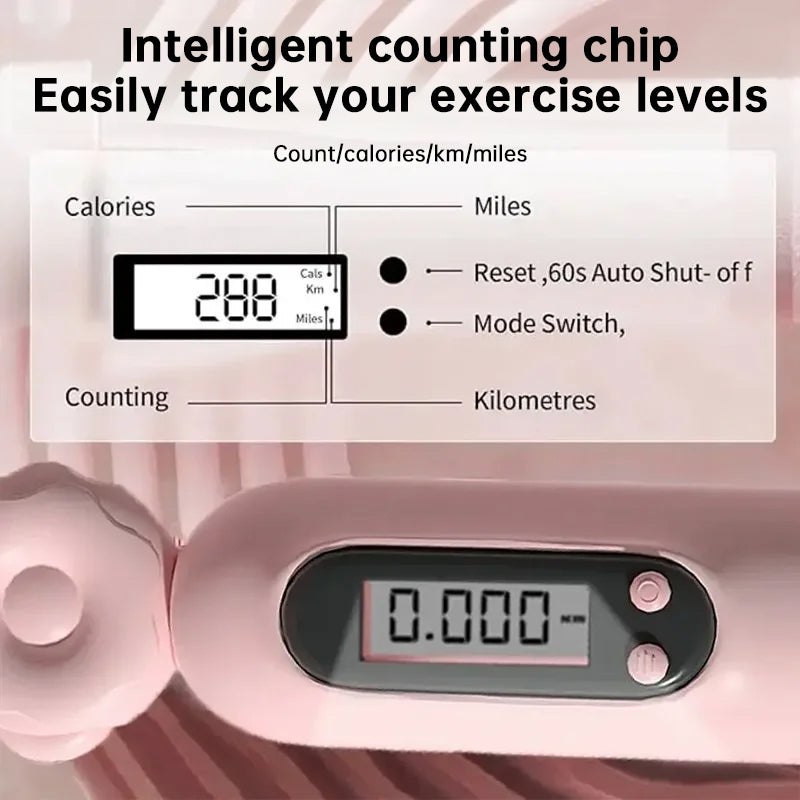 Smart Counting Jump Rope with LCD Display