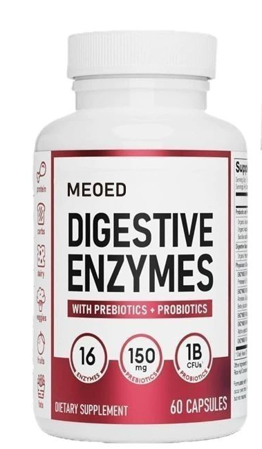 Gut Health Probiotic Capsules – 60 Count Daily Digestive Support