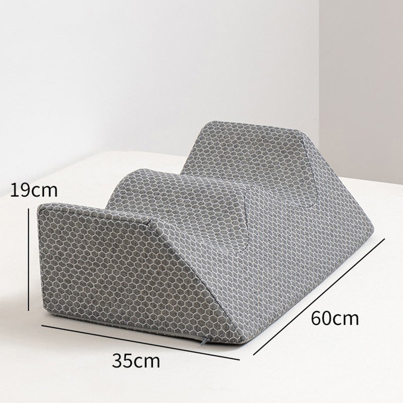 Foam Wedge Pillow Set – Leg Elevation & Back Support for Sleep