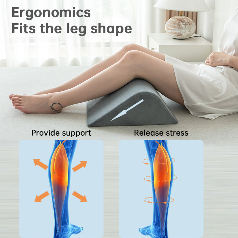 Foam Wedge Pillow Set – Leg Elevation & Back Support for Sleep