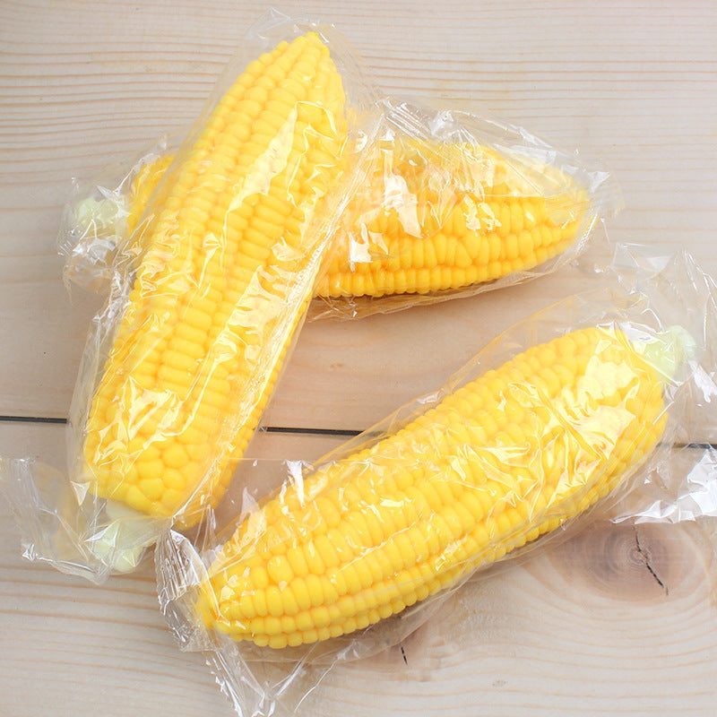 Squishy Corn Stress Relief Toy – Soft TPR Sensory Fidget Squeeze