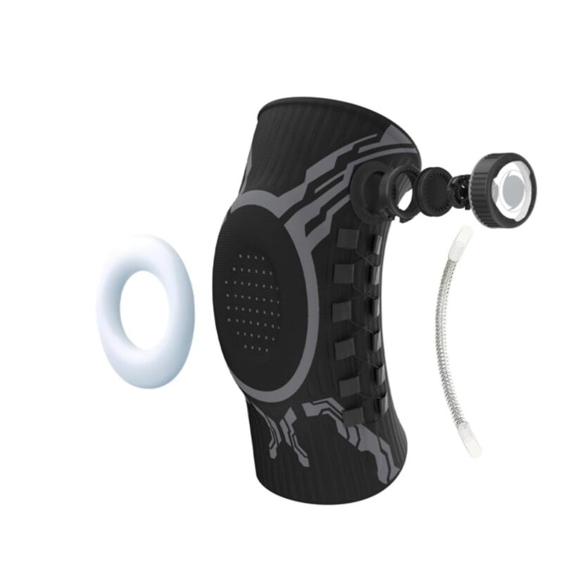 Adjustable Knee Brace with Patella Gel Pad & Side Stabilizers