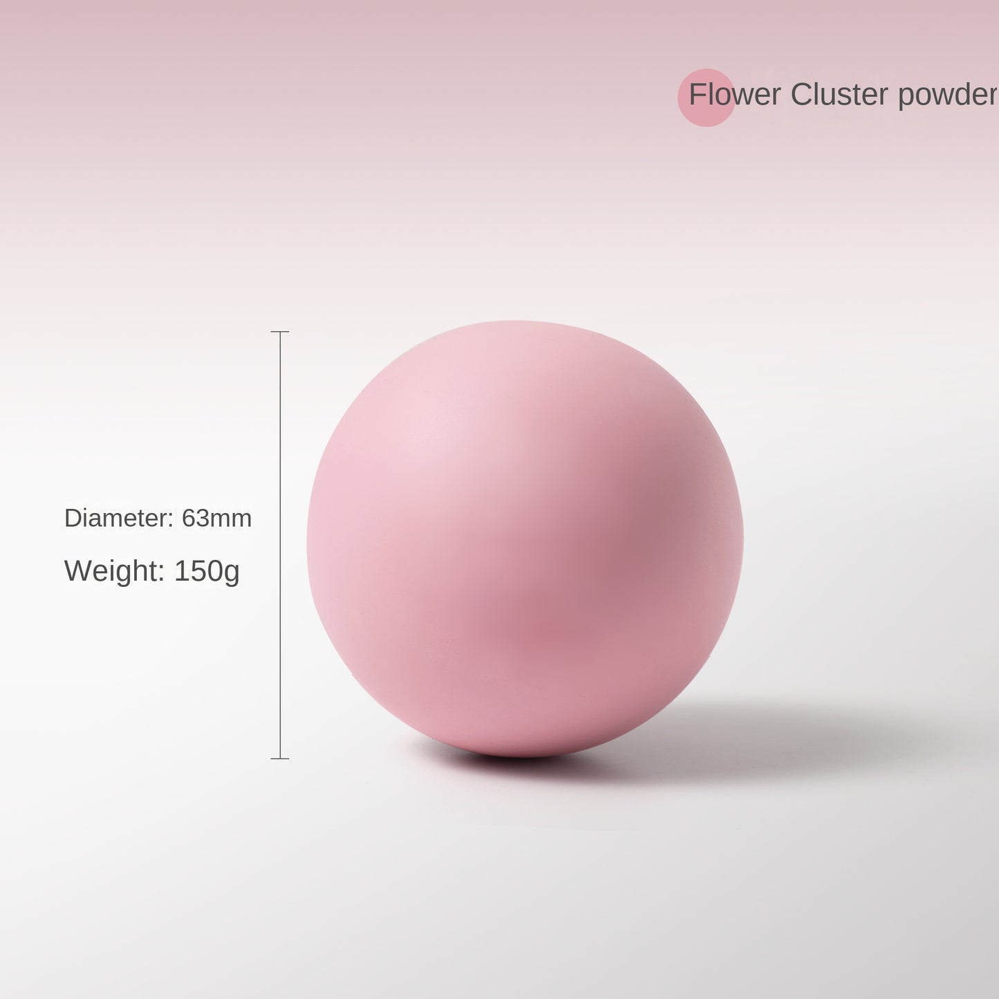 Silicone Yoga & Fascia Massage Ball – Pilates, Foot & Neck Relief