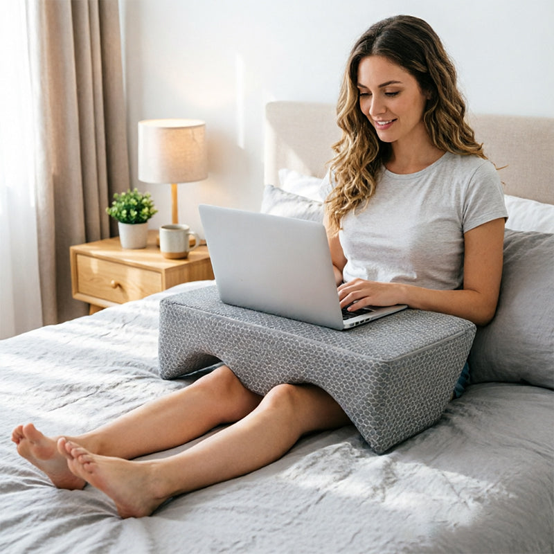 Foam Wedge Pillow Set – Leg Elevation & Back Support for Sleep