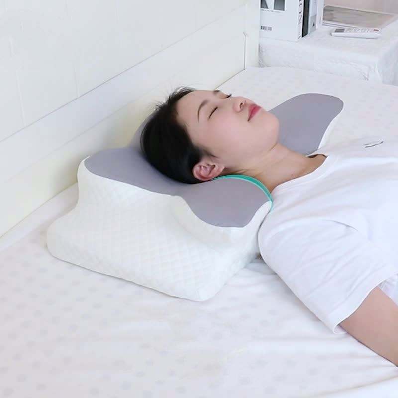 Ergonomic Cervical Memory Foam Pillow – Neck & Shoulder Support