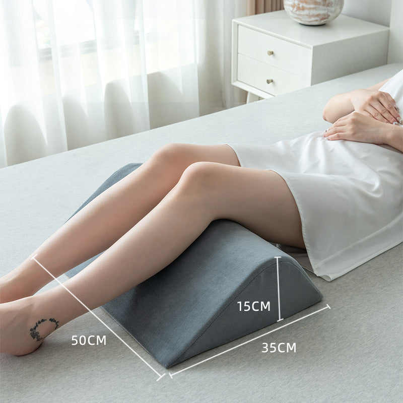 Foam Wedge Pillow Set – Leg Elevation & Back Support for Sleep