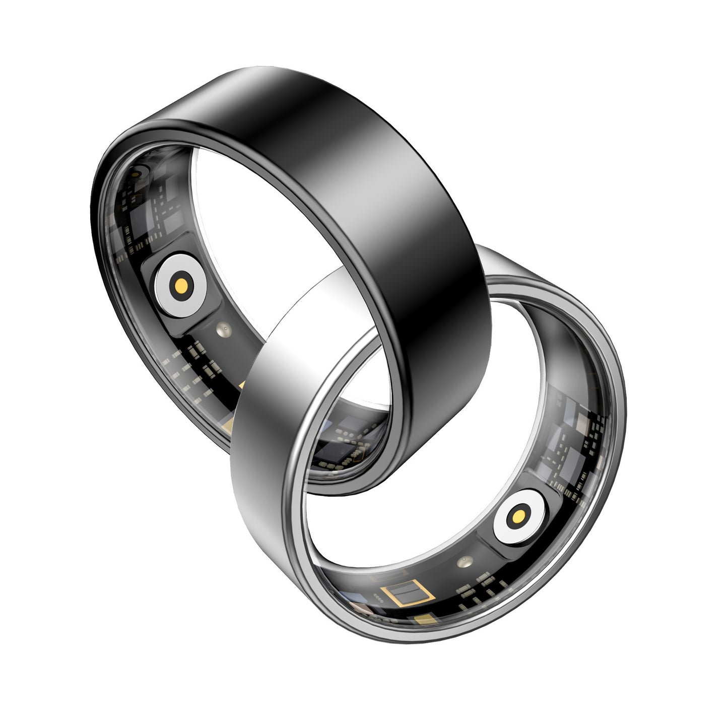 Smart Fitness Ring – Step Tracking, Heart Rate & Gesture Control