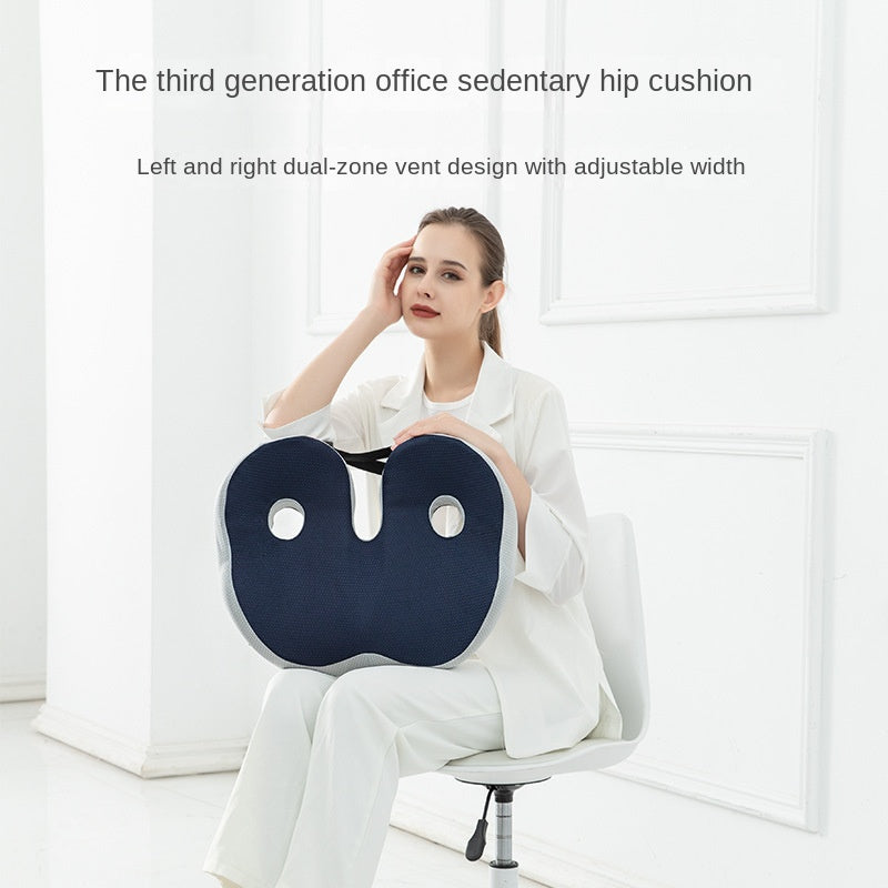 Memory Foam Seat Cushion – Breathable Office Chair Cushion for Long Hours