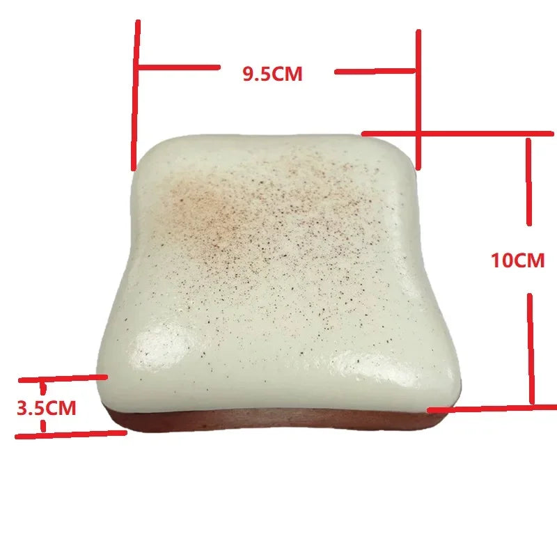 1T-Bread Butter Squishy Slow Rising Squishy Stress Balls Stress Relief Fidget Toys Party Favor Gift  Adult Stress Relieving Toys