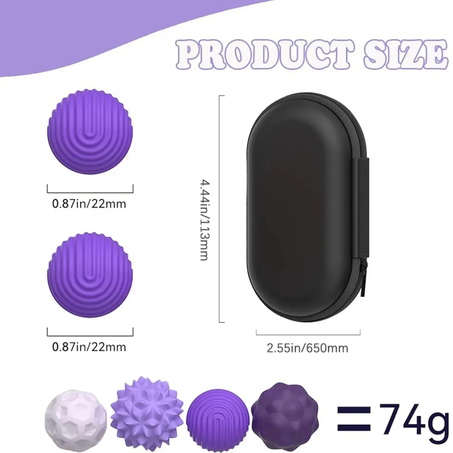 Magnetic Silicone Sensory Balls | Fidget Toy for Anxiety and ADHD Relief