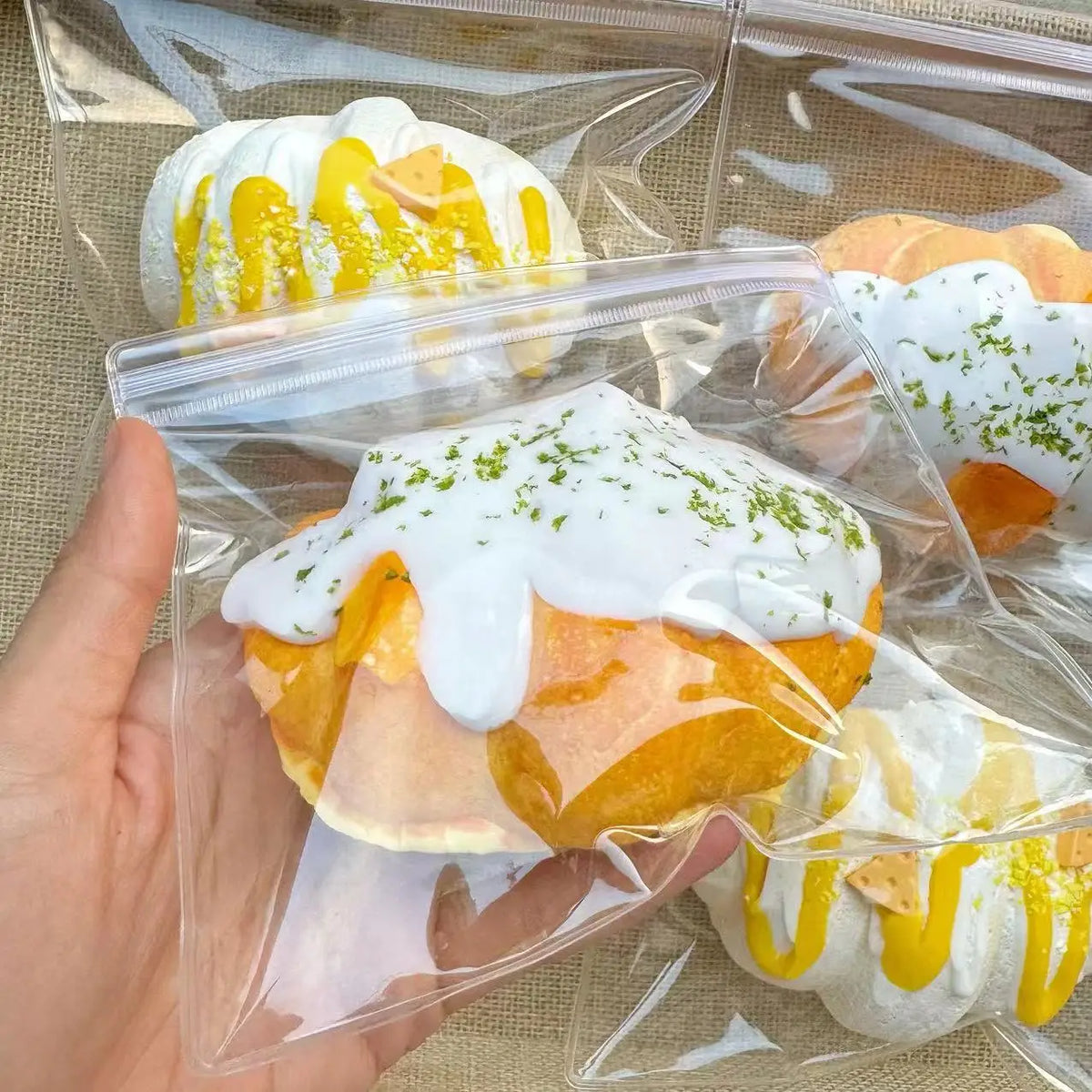 Silicone Hamburger Food Squeeze Toys for Adult Soft Pinch Slow Rebound Squishy Toys  Fidget Toys for Stress Relief