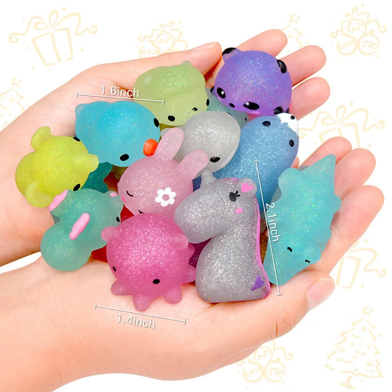 NEW Mochi Squishies Kawaii Anima Squishy Toys For Antistress Ball Squeeze Party Favors  Stress Relief Toys For Birthday