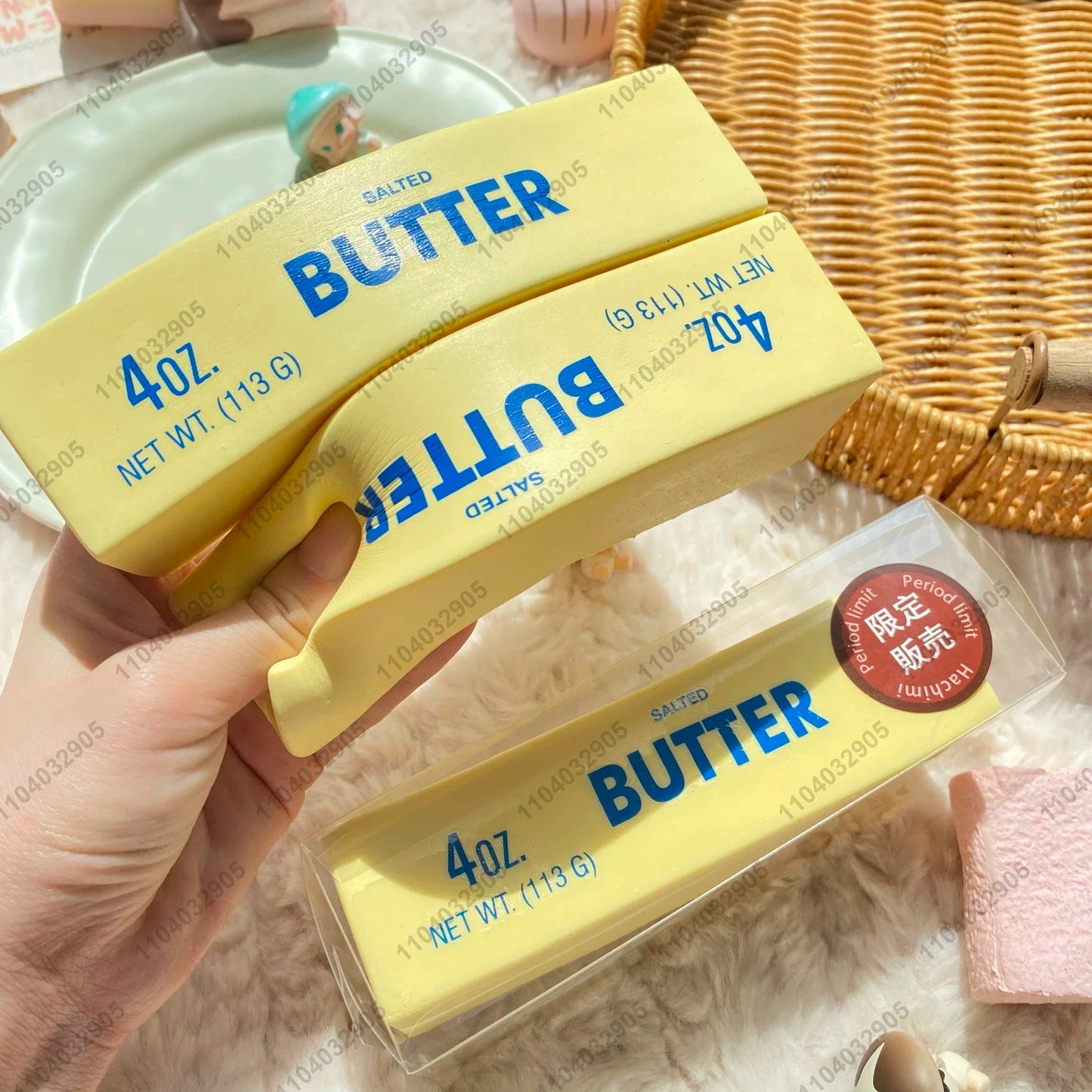 Butter Stick Squishy Toy – Slow Rising Stress Relief Fidget Squeeze