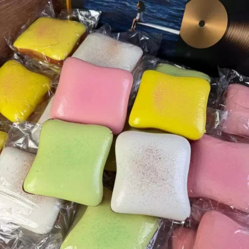 1T-Bread Butter Squishy Slow Rising Squishy Stress Balls Stress Relief Fidget Toys Party Favor Gift  Adult Stress Relieving Toys