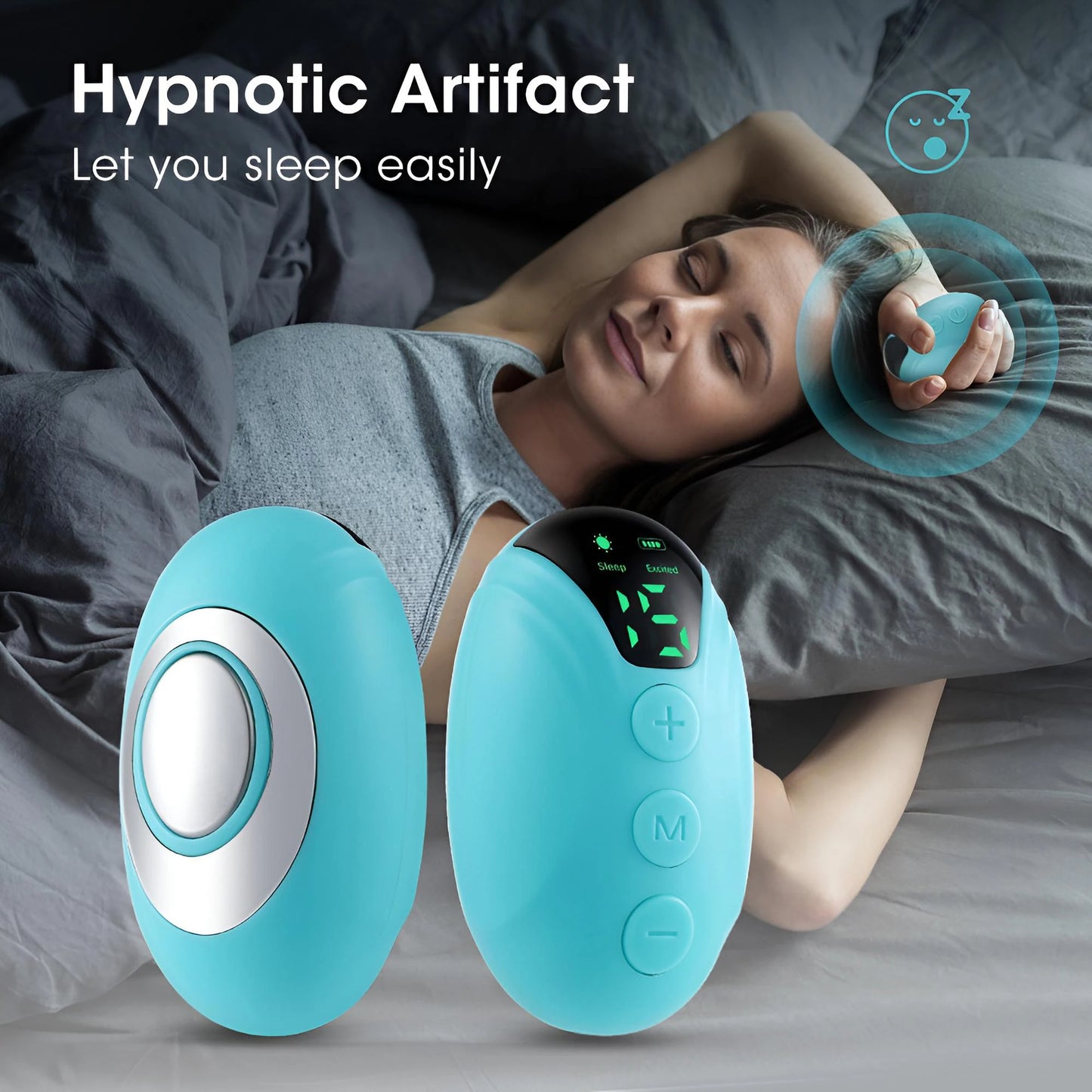 Smart Sleep Aid Device – EMS Micro-Current Insomnia & Anxiety Relief