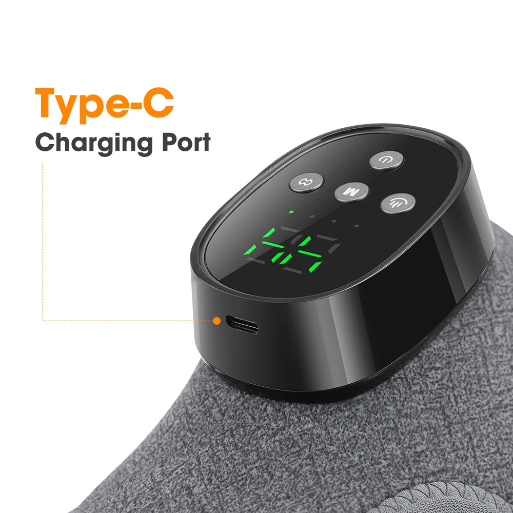 Electric Heating Wrist Guard Vibration Massage Hot Compress Wrist Brace Ankle Wrap Hand Foot Protector Rechargeable Wristband