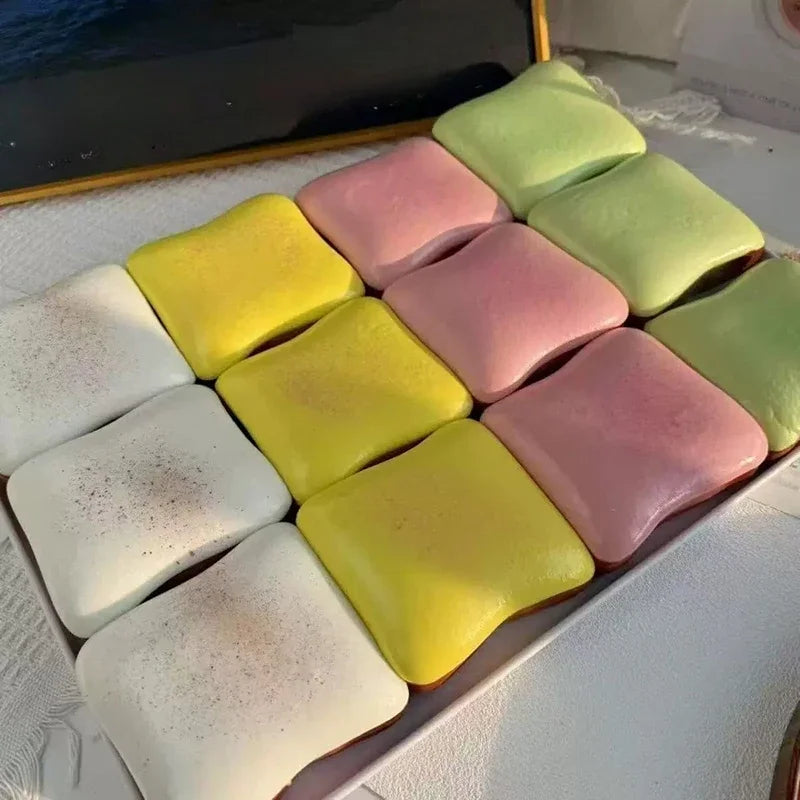 1T-Bread Butter Squishy Slow Rising Squishy Stress Balls Stress Relief Fidget Toys Party Favor Gift  Adult Stress Relieving Toys