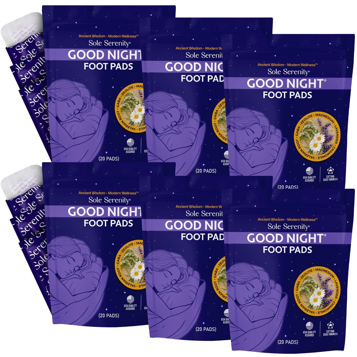 Good Night Sleep + Detox Foot Pads