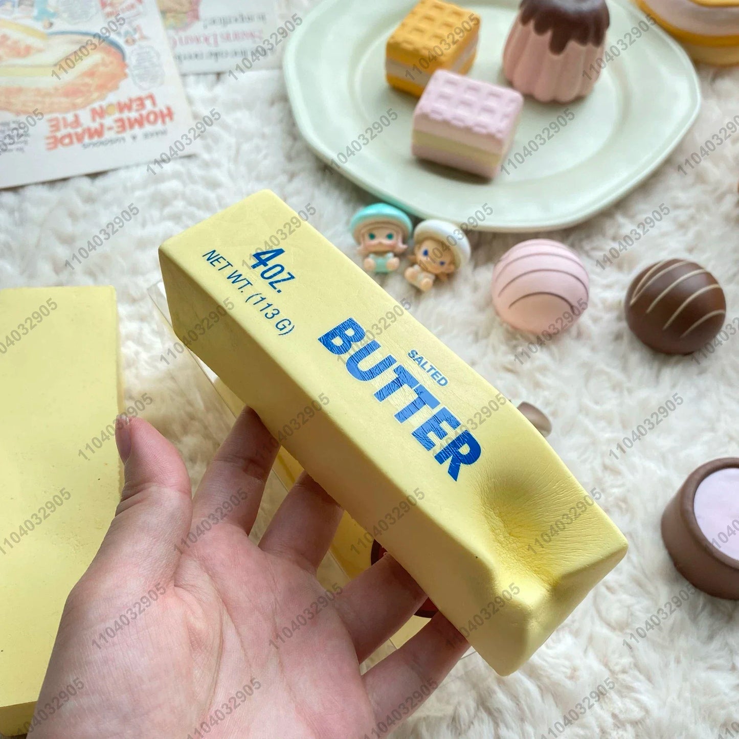 Butter Stick Squishy Toy – Slow Rising Stress Relief Fidget Squeeze