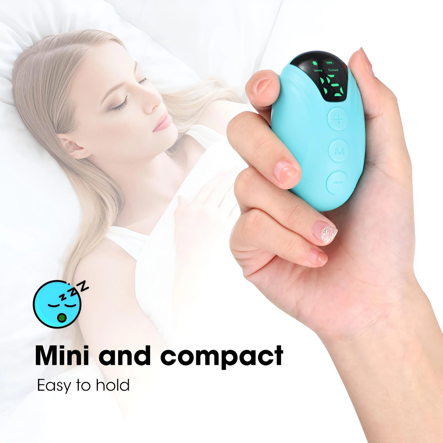 Smart Sleep Aid Device – EMS Micro-Current Insomnia & Anxiety Relief