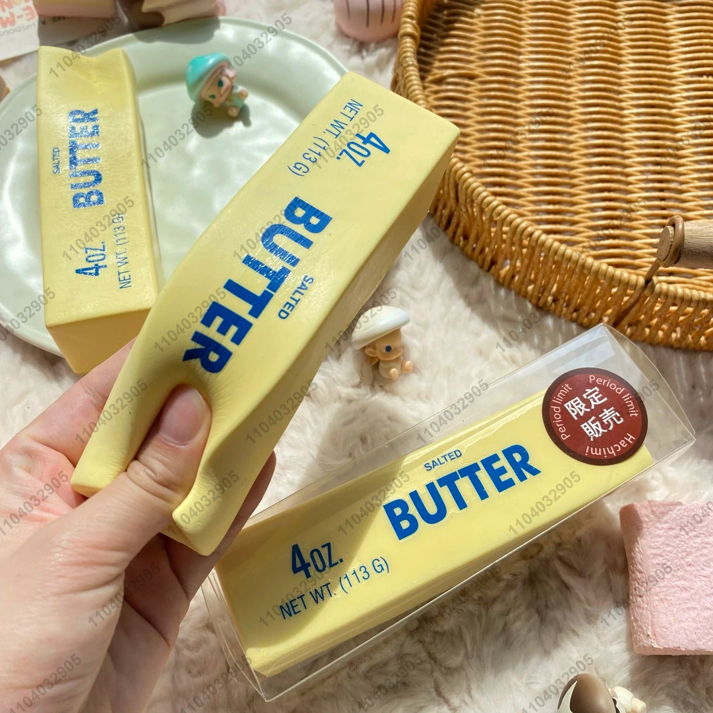 Butter Stick Squishy Toy – Slow Rising Stress Relief Fidget Squeeze