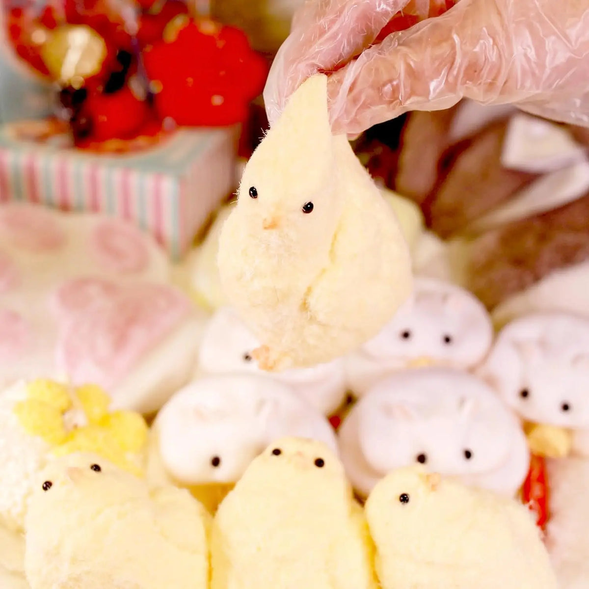 Handmade Chick Squishy Toys Ultra Soft Squishy Fidget Toys Silicone Pinch Entertainment Games for Children Christmas Gifts