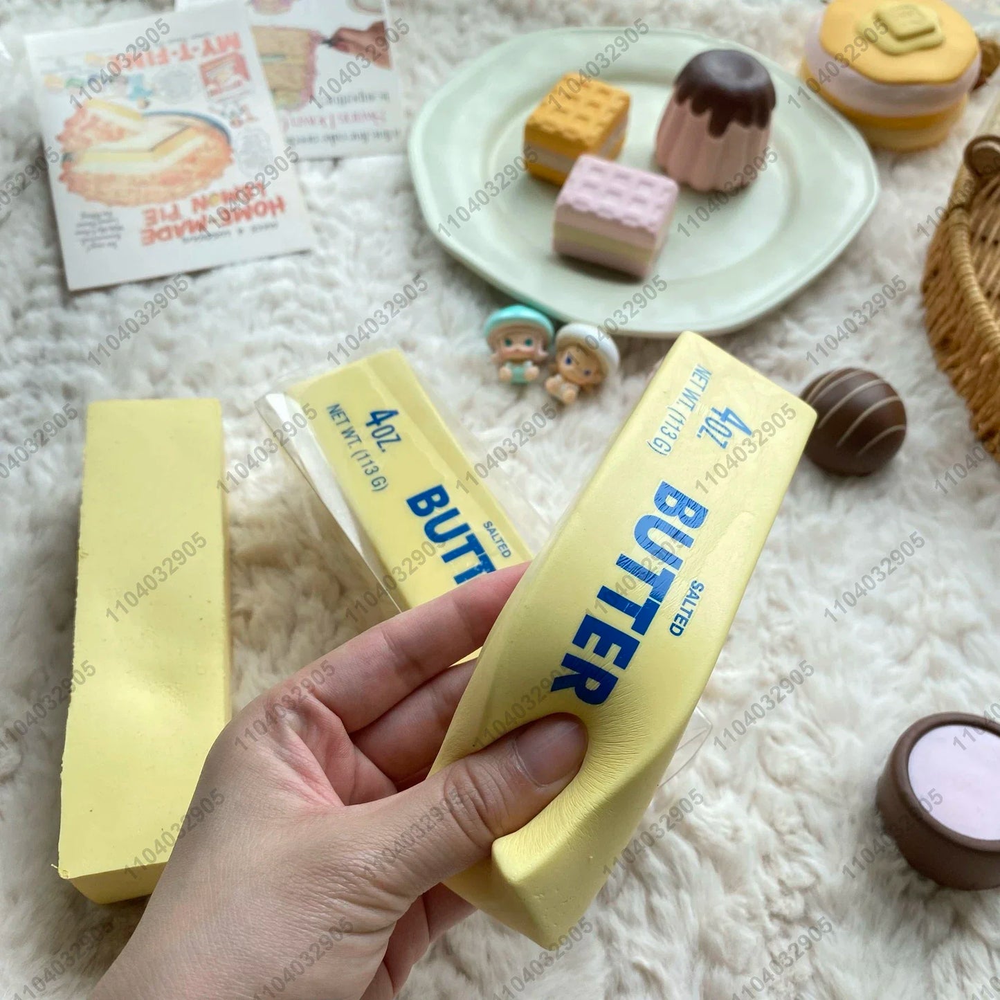 Butter Stick Squishy Toy – Slow Rising Stress Relief Fidget Squeeze