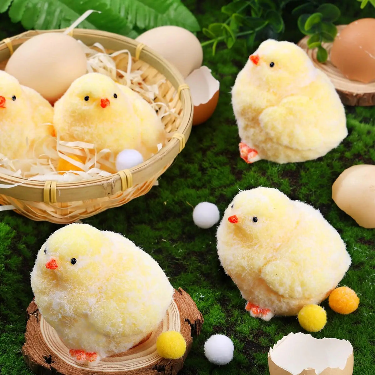 Handmade Chick Squishy Toys Ultra Soft Squishy Fidget Toys Silicone Pinch Entertainment Games for Children Christmas Gifts