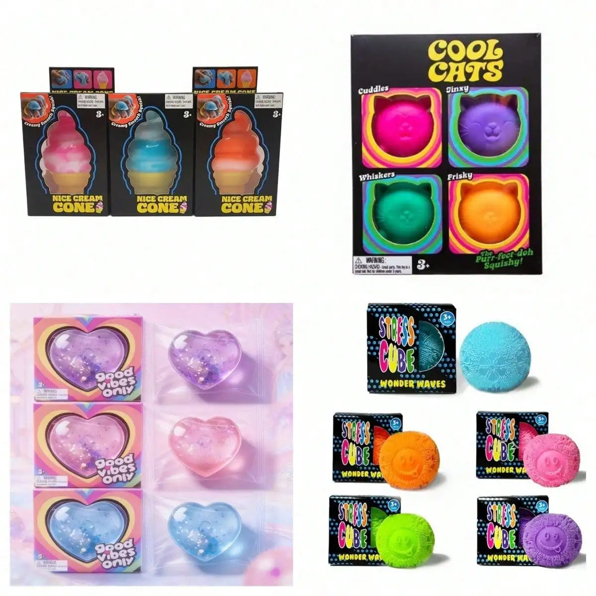 Multi Slow-Rising Squishy, Random Includes: Cheese Squeeze Toys, Steamed Buns And Dumplings,Long Butter Bread,Bear Squishy Toys