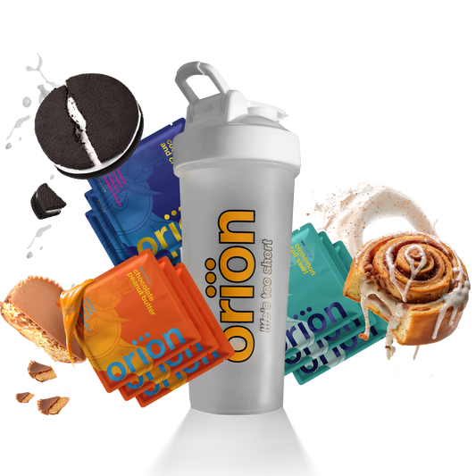 9 Loaded Protein Samples + Shaker Bottle